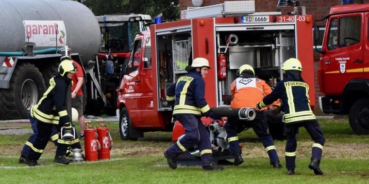 2019 06 25 Feuerwehrfest Siege fuer die Gastgeber