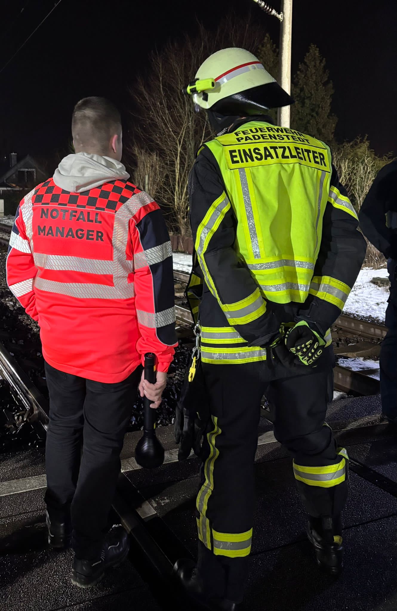 Einsatzfoto Bahnunfall